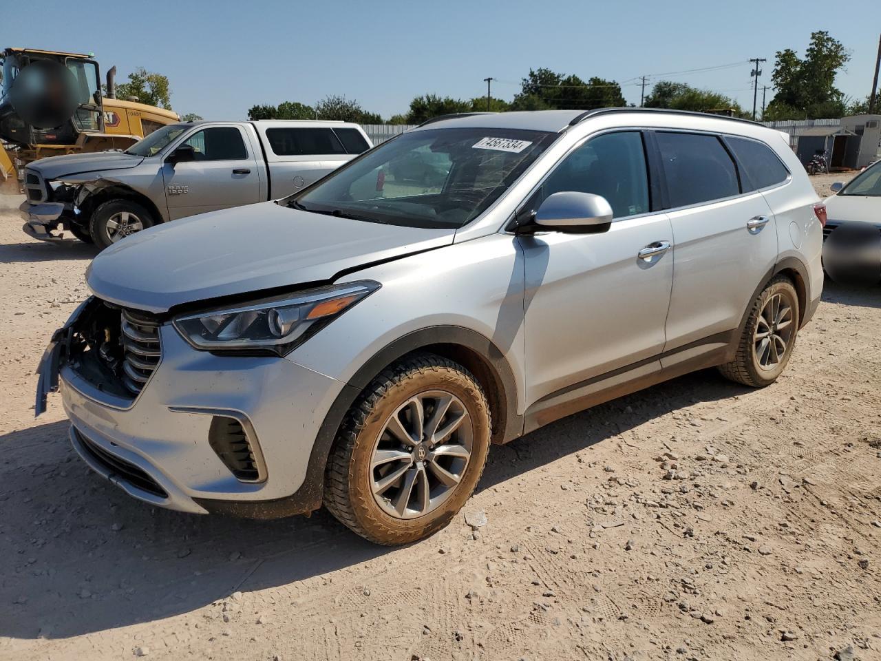 Lot #2921488638 2017 HYUNDAI SANTA FE S