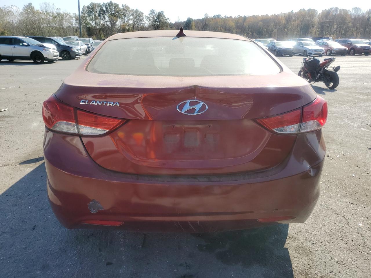 Lot #2986401168 2013 HYUNDAI ELANTRA GL