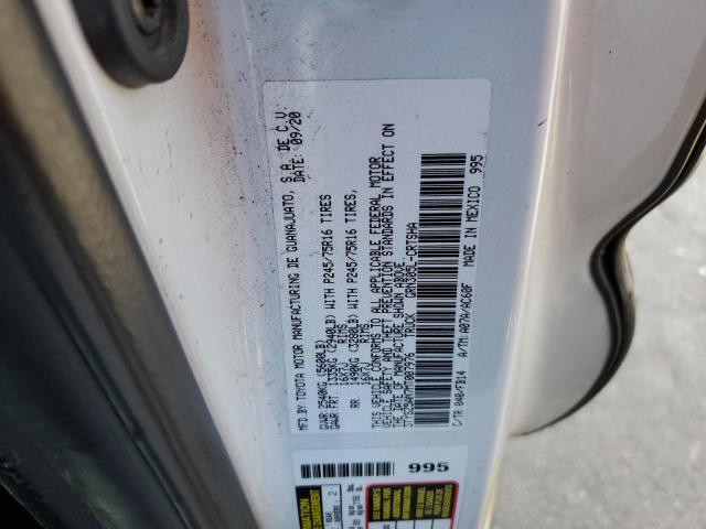 VIN 3TYSZ5AN7MT007976 2021 Toyota Tacoma, Access Cab no.12