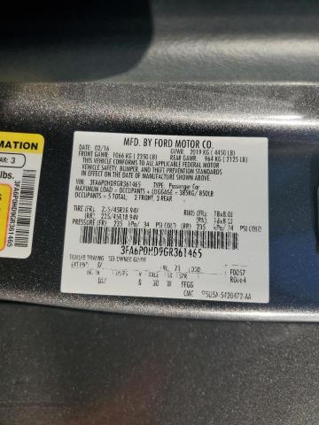 2016 FORD FUSION SE - 3FA6P0HD9GR361465