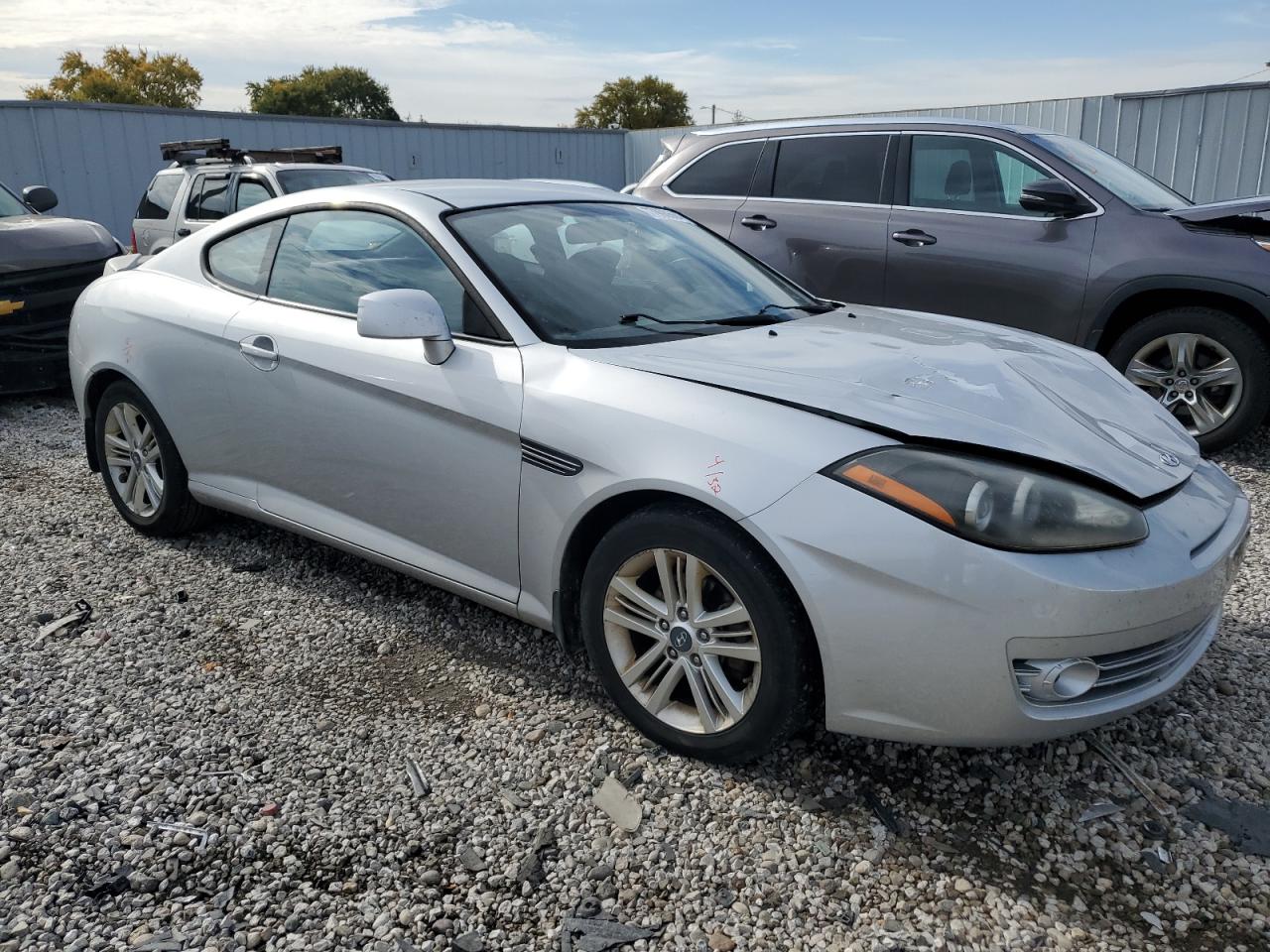 Lot #3034439716 2008 HYUNDAI TIBURON GS