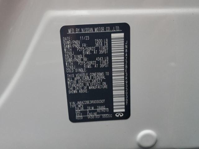 2024 INFINITI QX80 SENSO JN8AZ2BE3R9330307