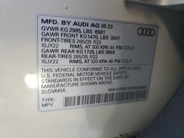 VIN WA1VXBF79PD025302 2023 Audi Q7, Prestige no.14