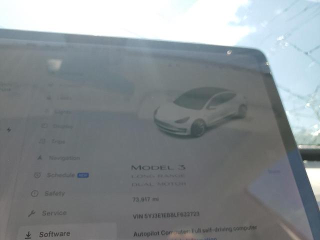 2020 TESLA MODEL 3 - 5YJ3E1EB8LF622723