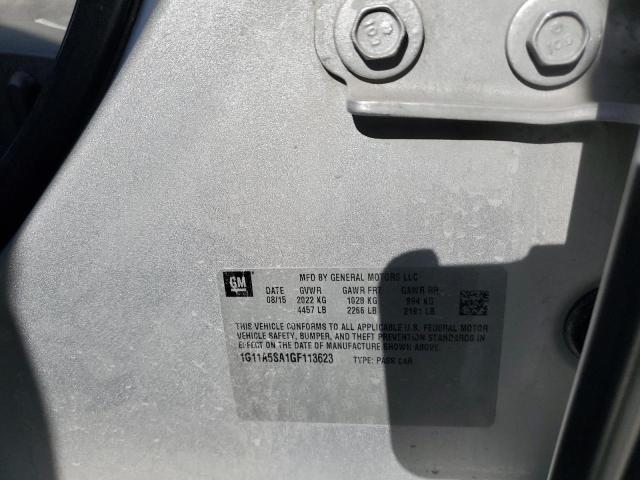 2016 CHEVROLET MALIBU LIM - 1G11A5SA1GF113623