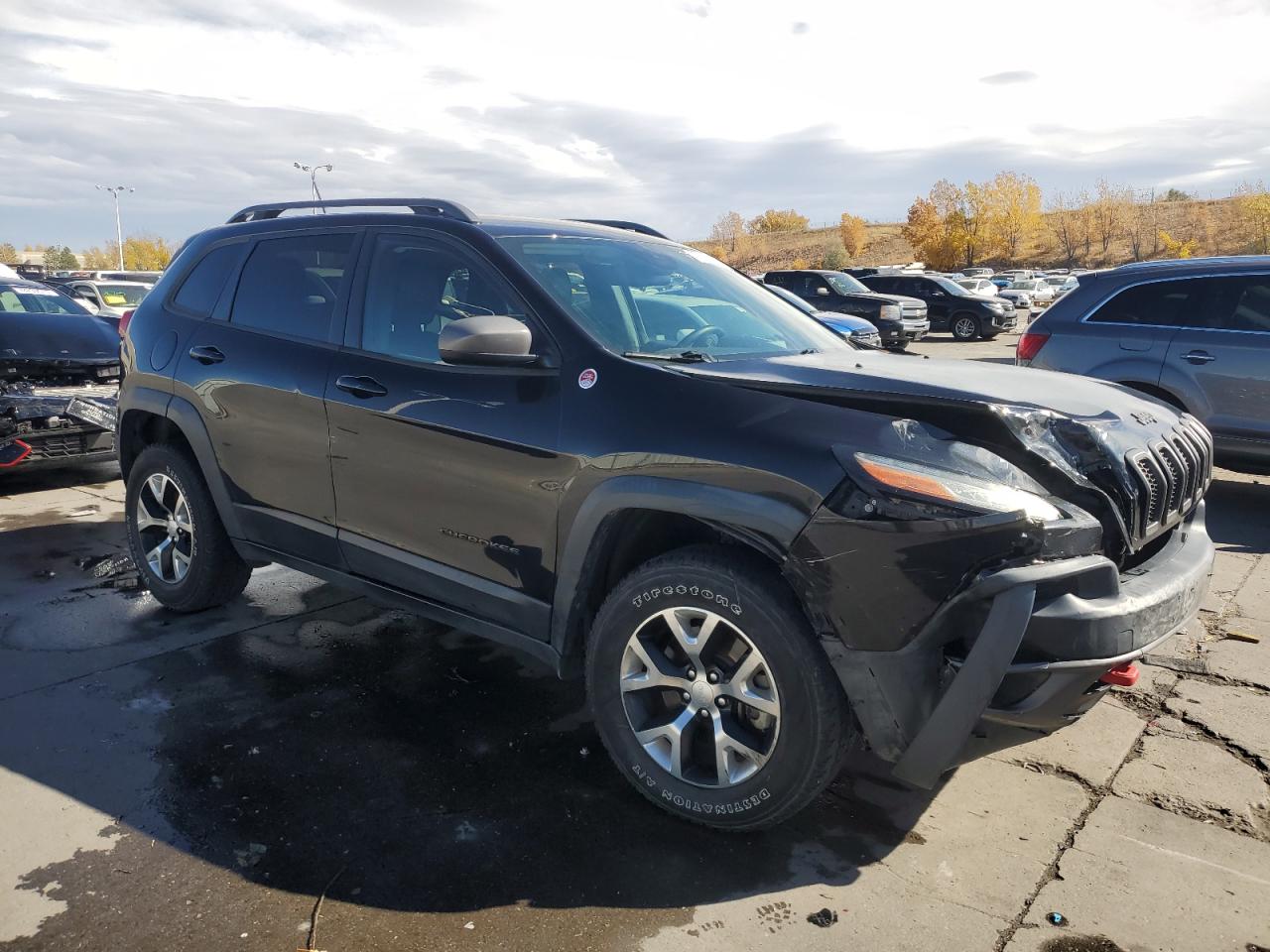 Lot #2936207185 2015 JEEP CHEROKEE T