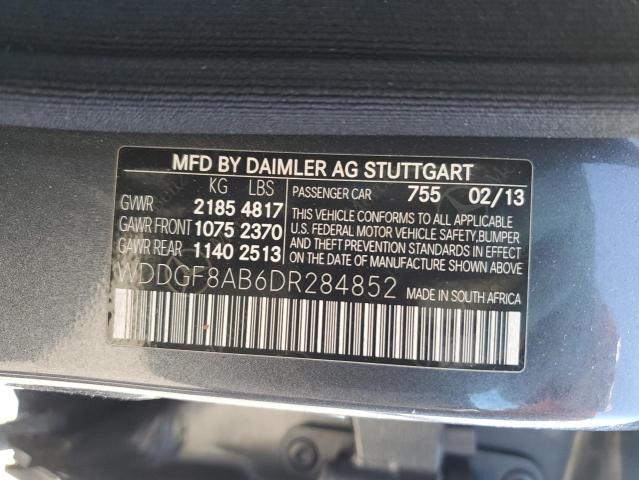 VIN WDDGF8AB6DR284852 2013 Mercedes-Benz C-Class, 3... no.12