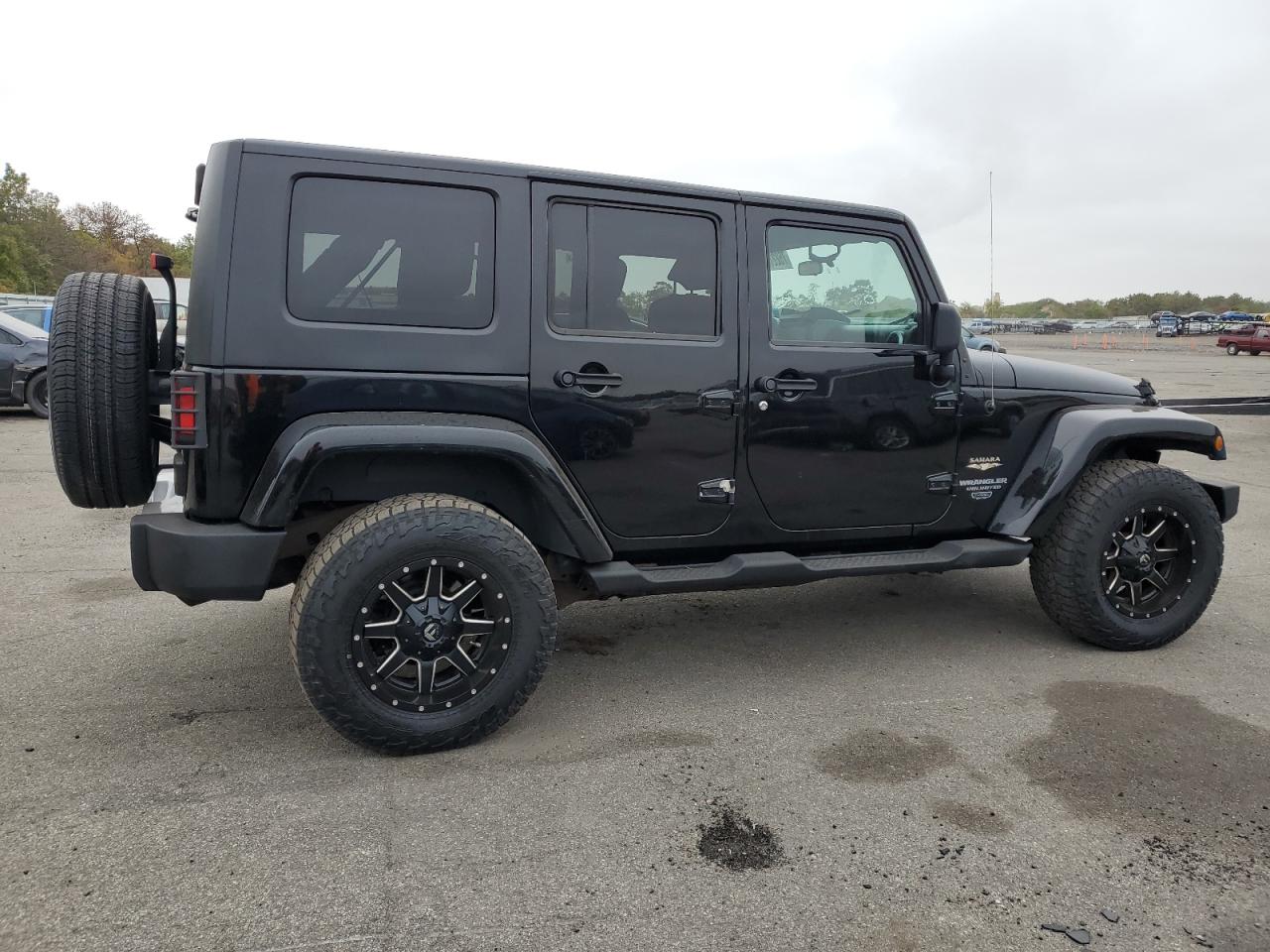 JEEP WRANGLER U 2008 black 4dr spor gas 1J8GA59198L572076 photo #4