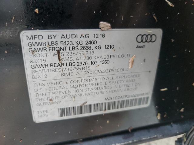 VIN WA1C2AFP2HA089975 2017 AUDI Q5 no.14