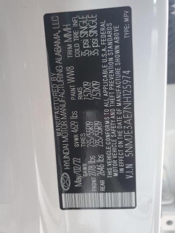 2022 HYUNDAI TUCSON LIM - 5NMJE3AE7NH125974