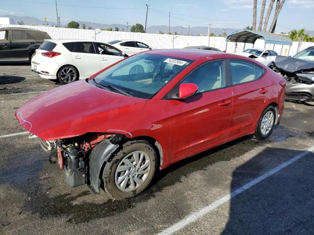 HYUNDAI ELANTRA SE 2017 red  gas KMHD74LF0HU421866 photo #1