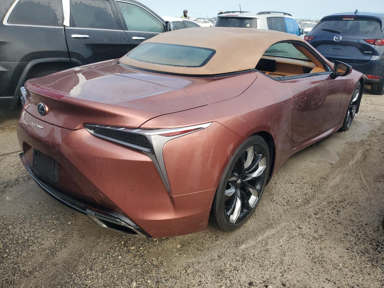 LEXUS LC 500 2024 brown  gas JTHMPAAY4RA110109 photo #4