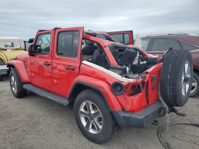 JEEP WRANGLER U 2018 red  gas 1C4HJXEG3JW103829 photo #3