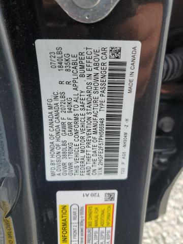 2023 HONDA CIVIC SPOR - 2HGFE2F57PH566948
