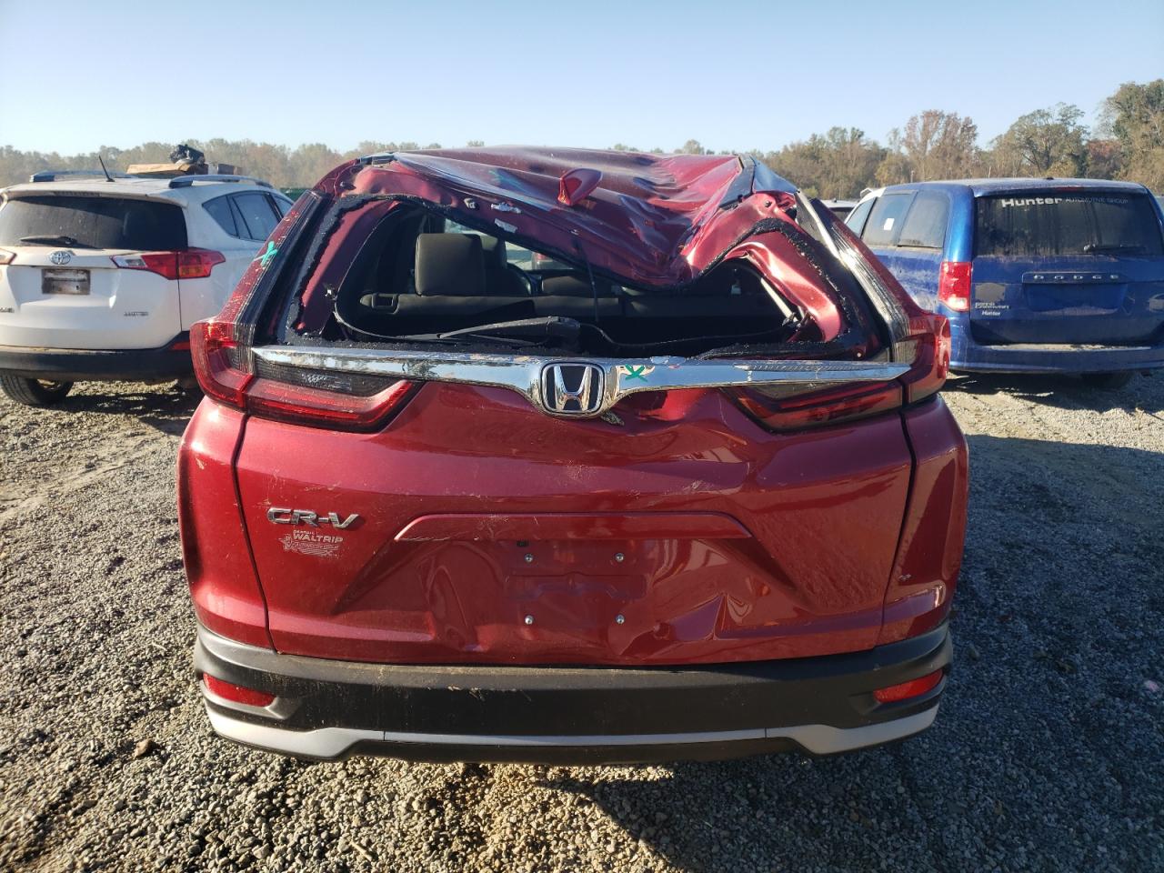 Lot #2936177204 2020 HONDA CR-V EXL