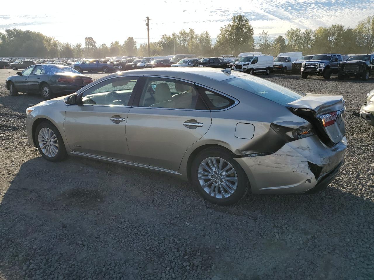 Lot #2976916567 2015 TOYOTA AVALON HYB