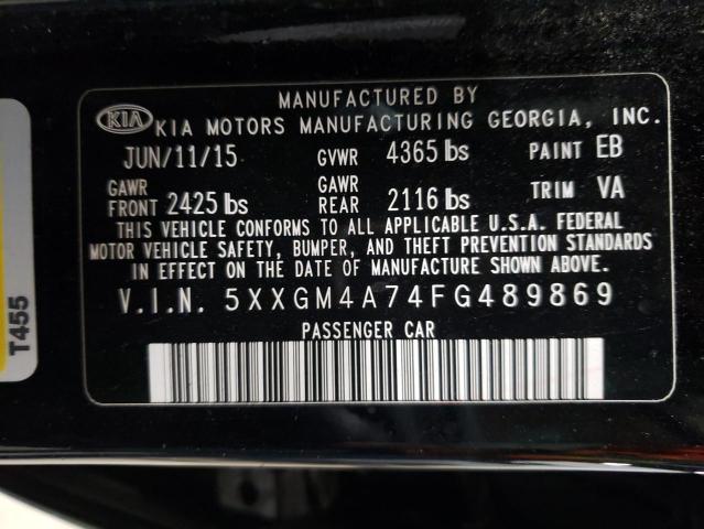 2015 KIA OPTIMA LX - 5XXGM4A74FG489869