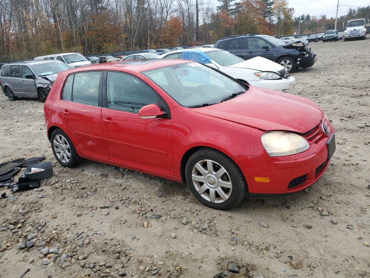 Lot #2962593905 2008 VOLKSWAGEN RABBIT