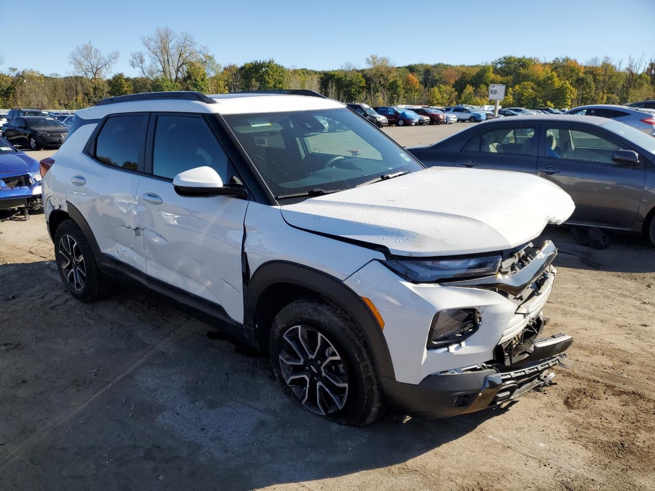 VIN: KL79MSSL4NB025538 2022 CHEVROLET TRAILBLAZE
