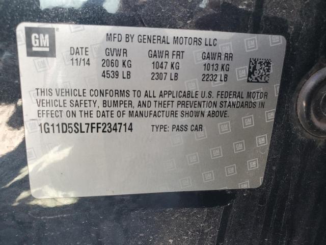 2015 CHEVROLET MALIBU 2LT - 1G11D5SL7FF234714