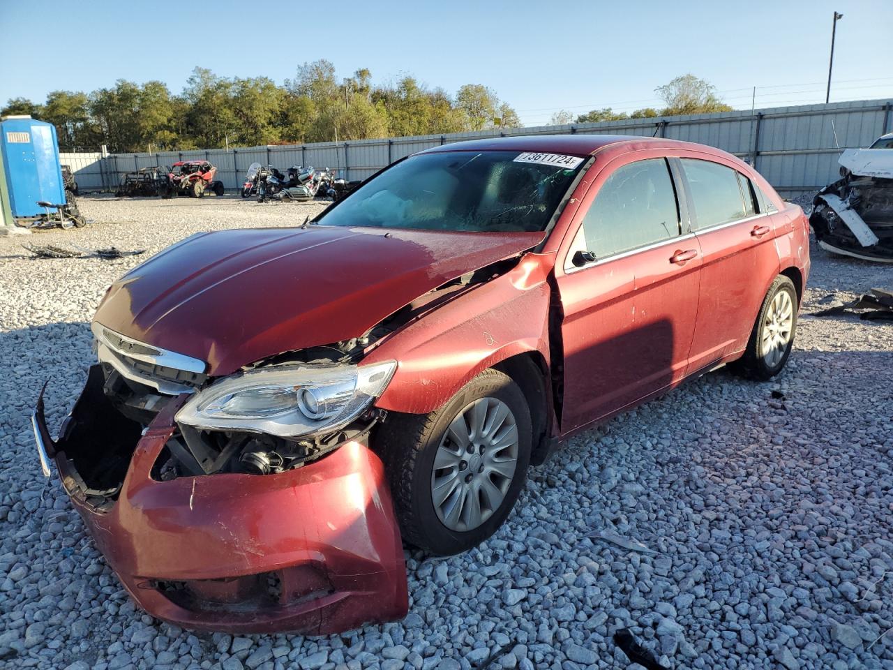 Lot #2991672059 2014 CHRYSLER 200 LX