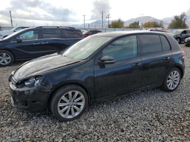 VOLKSWAGEN GOLF 2012 black hatchbac diesel WVWDM7AJ0CW112644 photo #1