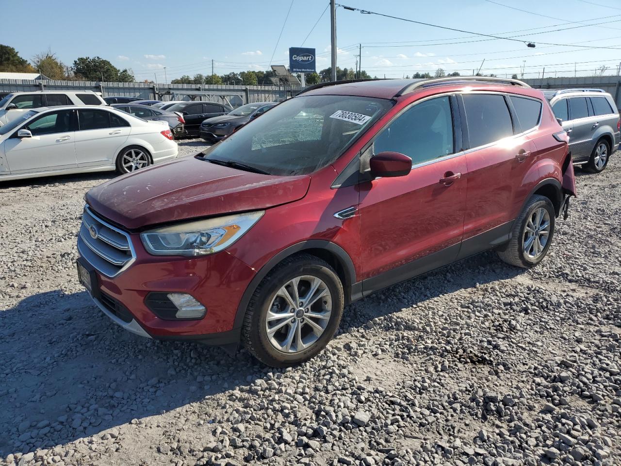 Lot #3034372061 2017 FORD ESCAPE SE