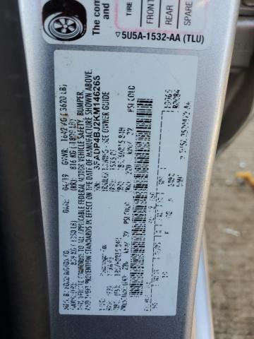 2019 FORD FIESTA SE - 3FADP4BJ2KM146268