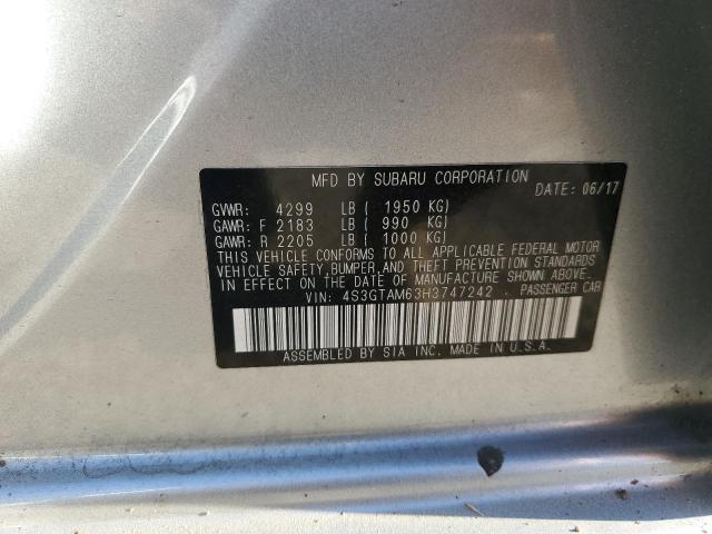 2017 SUBARU IMPREZA SP - 4S3GTAM63H3747242