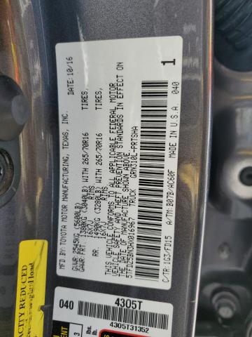 2017 TOYOTA TACOMA DOU - 5TFDZ5BN3HX016967