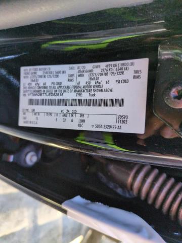 2020 FORD F250 SUPER - 1FT8W2BT7LED82815