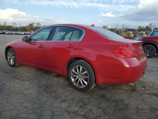 INFINITI G35 2008 red  gas JNKBV61F88M272377 photo #3