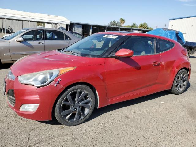 HYUNDAI VELOSTER 2012 red  gas KMHTC6AD4CU060963 photo #1