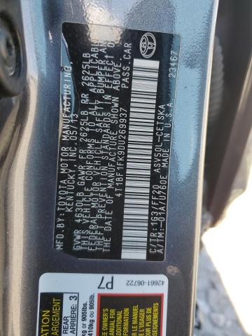 VIN 4T1BF1FK9DU269937 2013 Toyota Camry, L no.13