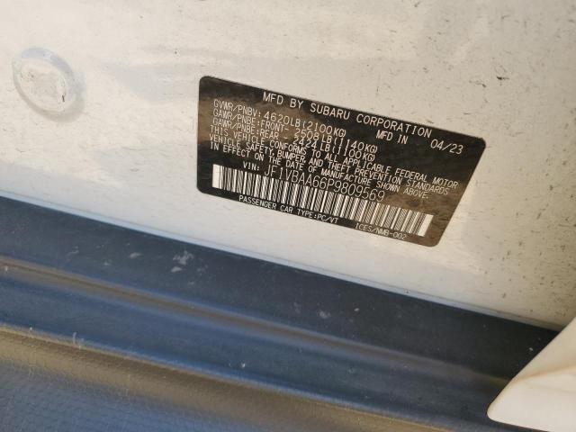 2023 SUBARU WRX JF1VBAA66P9809569