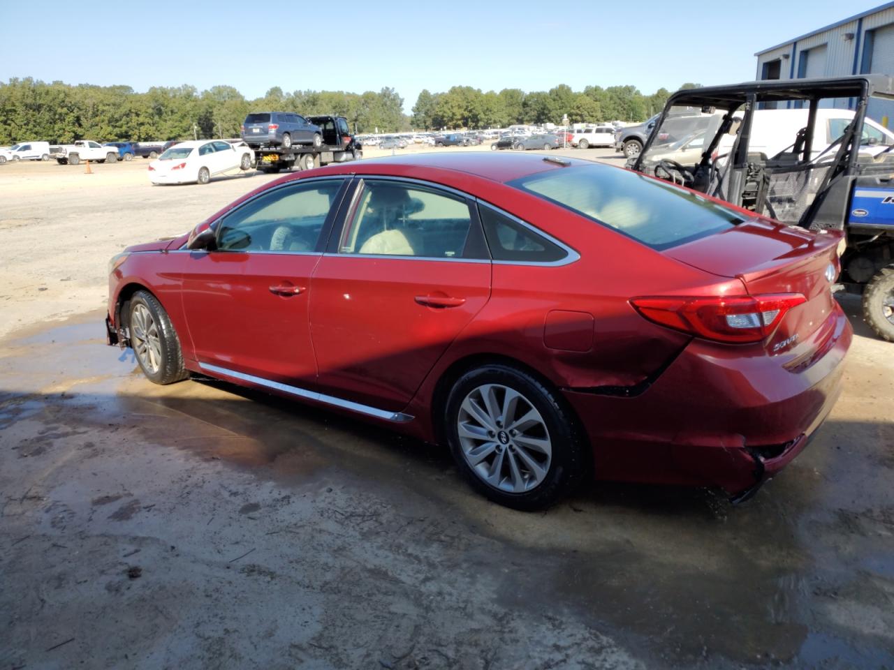 Lot #2911800936 2015 HYUNDAI SONATA SPO