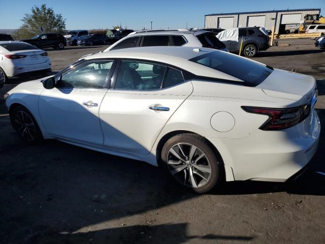 NISSAN MAXIMA S 2019 white  gas 1N4AA6AV8KC375088 photo #3