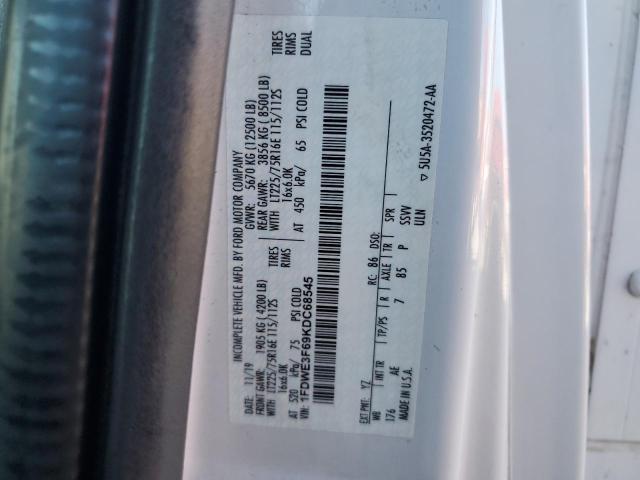 VIN 1FDWE3F69KDC68545 2019 FORD ALL MODELS no.13