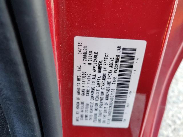 2015 HONDA ACCORD EXL - 1HGCT2B8XFA007108