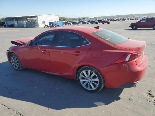 LEXUS IS 200T 2016 red  gas JTHBA1D20G5014953 photo #3