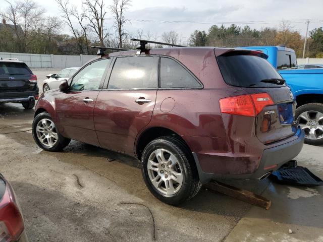 ACURA MDX TECHNO 2009 burgundy  gas 2HNYD28669H533596 photo #3