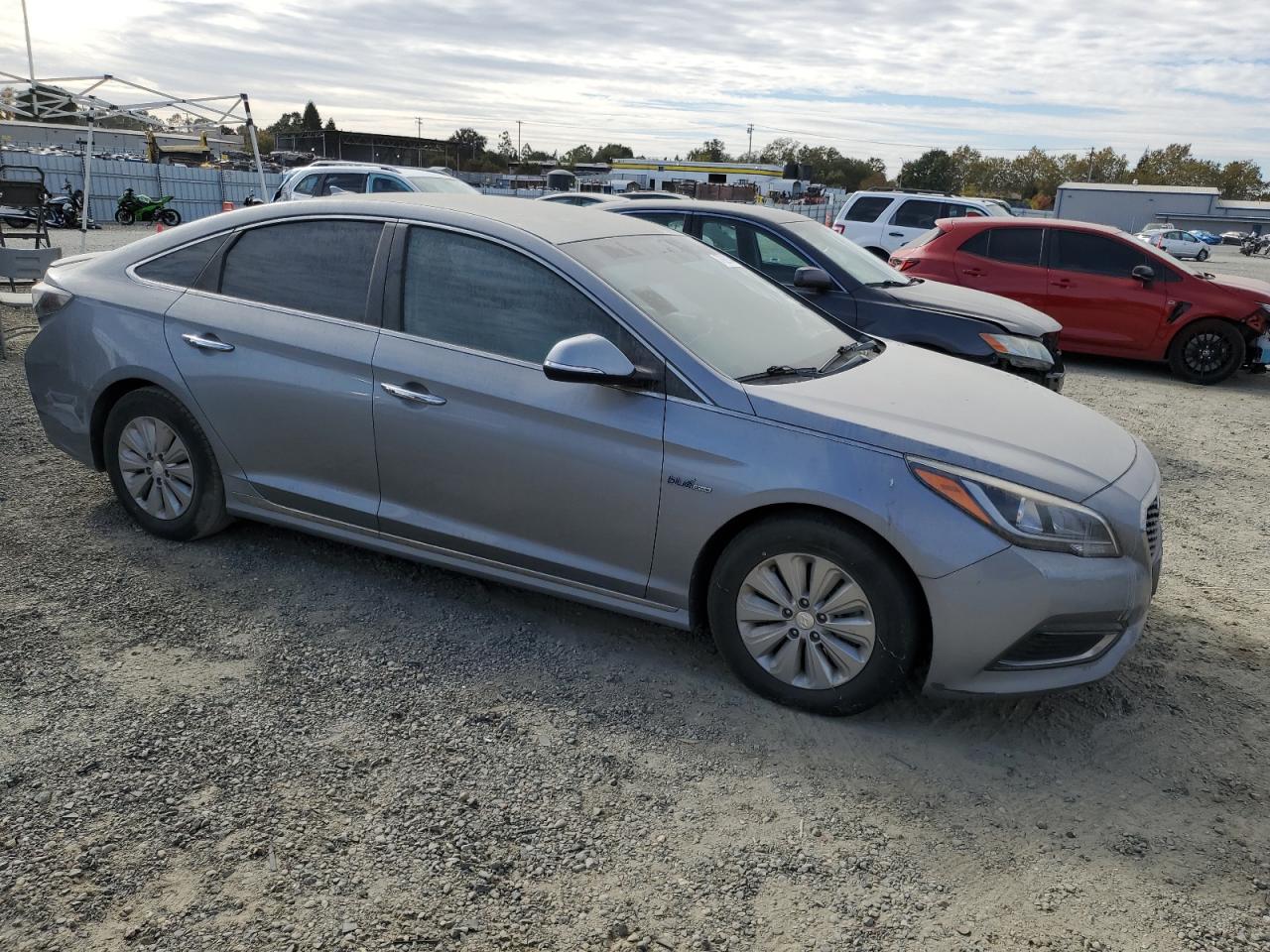 Lot #2962373006 2016 HYUNDAI SONATA HYB