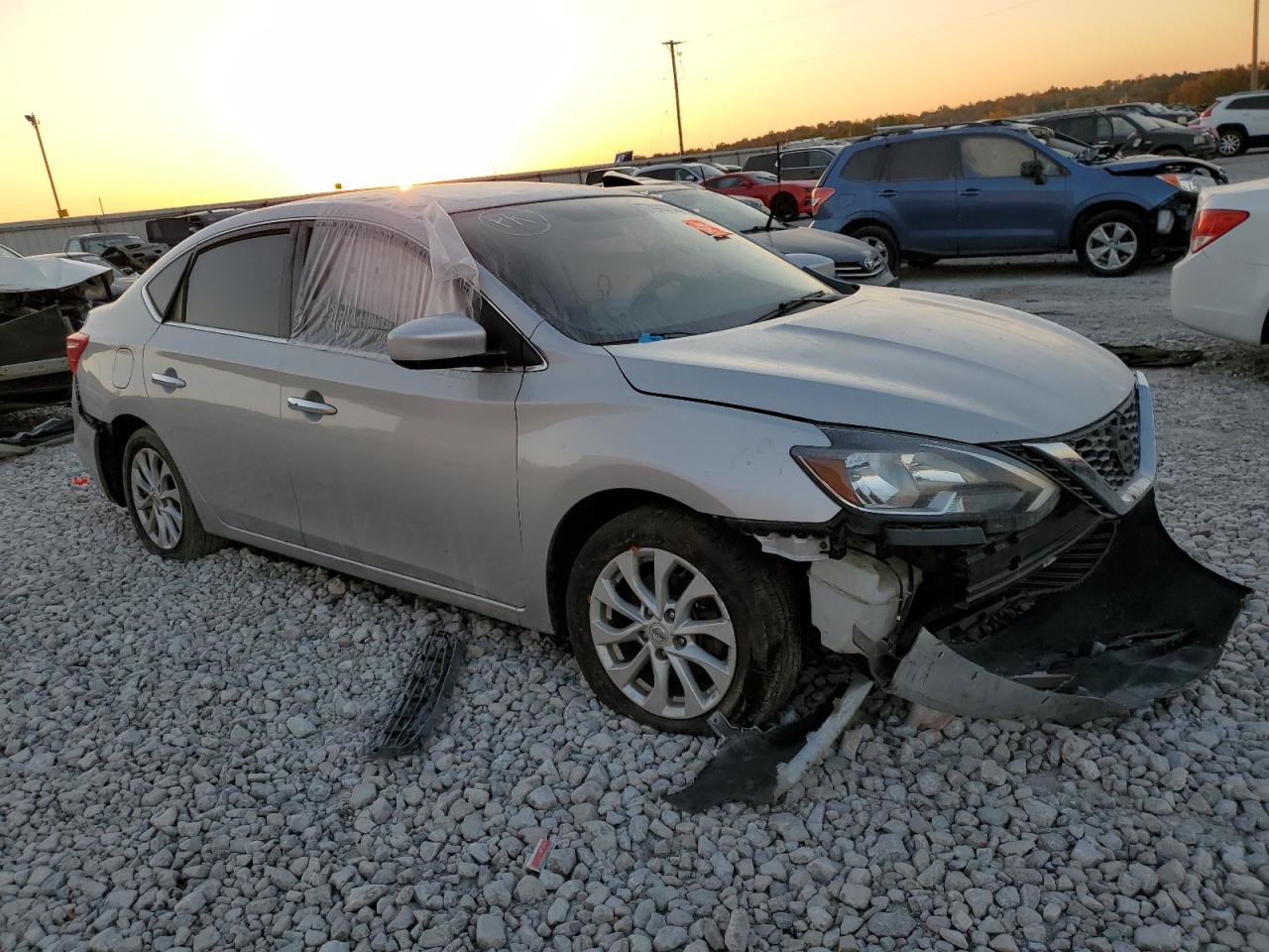 Lot #2952660232 2019 NISSAN SENTRA S