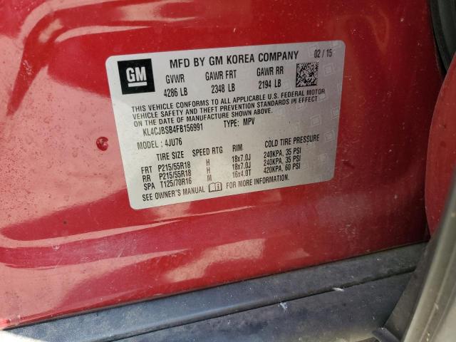 2015 BUICK ENCORE CON - KL4CJBSB4FB156991