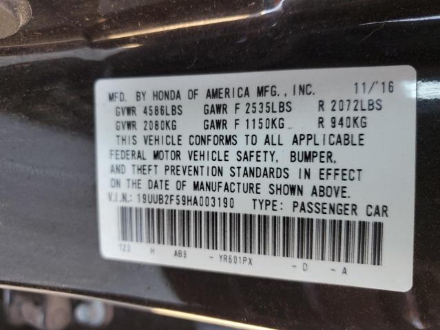 2017 ACURA TLX TECH - 19UUB2F59HA003190