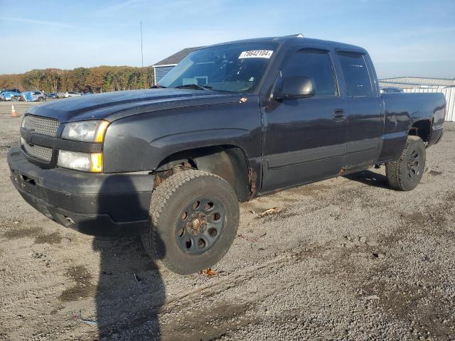 CHEVROLET SILVERADO 2004 charcoal  gas 2GCEK19TX41241559 photo #1