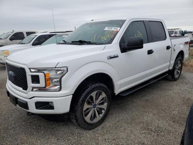 FORD F150 SUPER 2019 white  gas 1FTEW1EP0KFC96959 photo #1