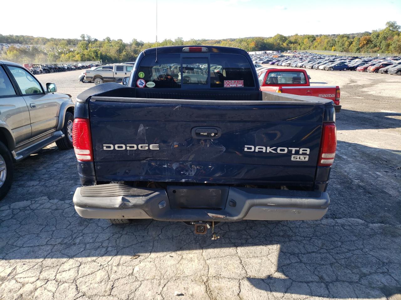 Lot #2909776294 2003 DODGE DAKOTA QUA