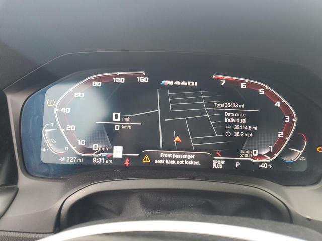 2022 BMW M440XI WBA13AR07NCH74689