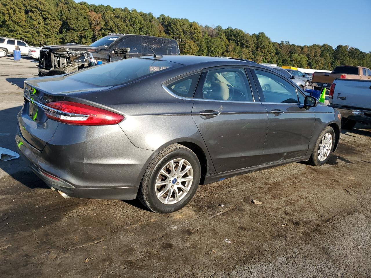 Lot #2972333485 2018 FORD FUSION S